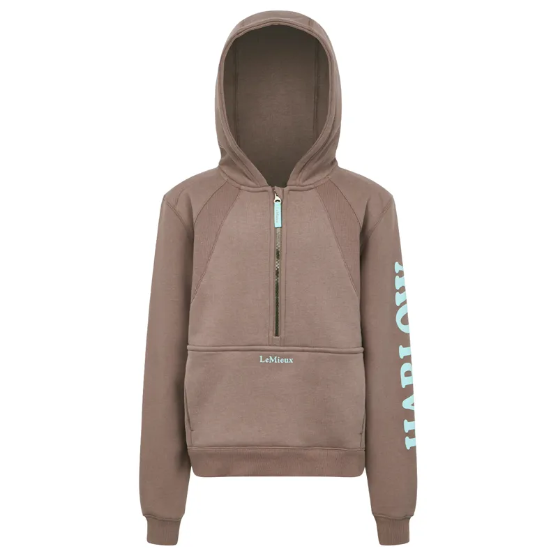 LeMieux x Harlow Young Rider Hoodie - Walnut