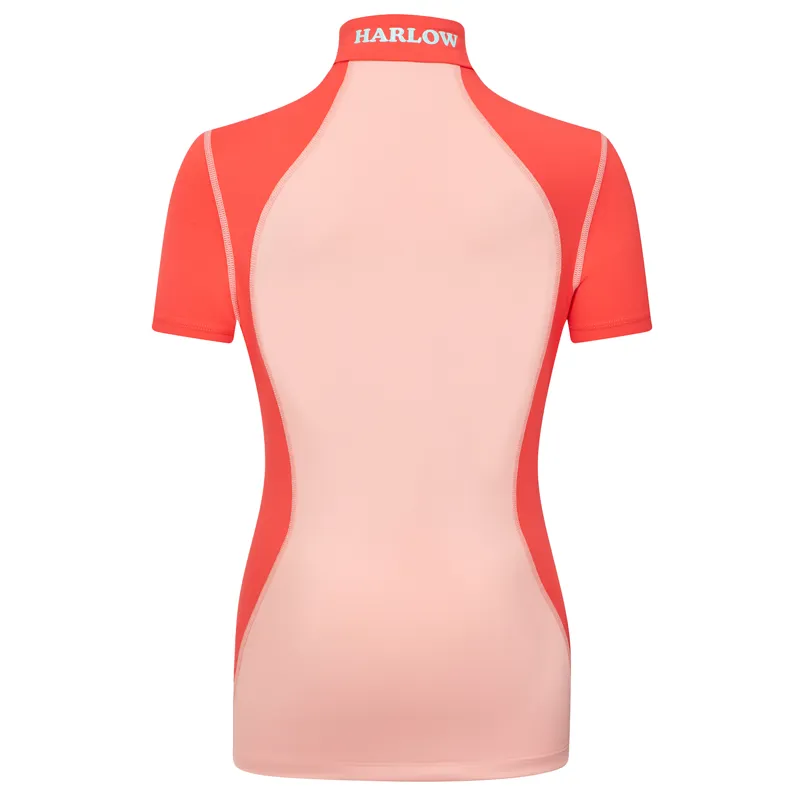 LeMieux x Harlow Young Rider Short Sleeve Base Layer - Sugar Pink-2