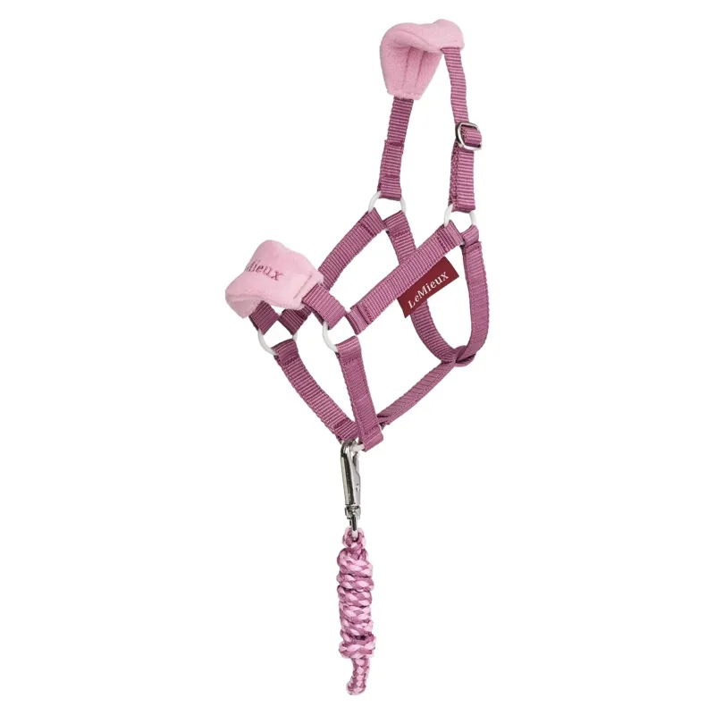 LeMieux Hobby Horse Vogue Headcollar and Leadrope Set - Mallow