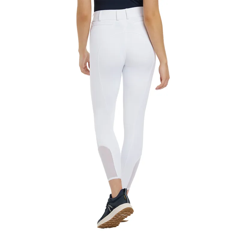 LeMieux Imogen Knee Grip Womens Competition Breeches - White-1