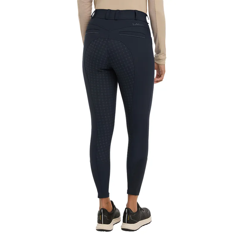 LeMieux Isabelle Full Grip Womens Breeches - Navy-1