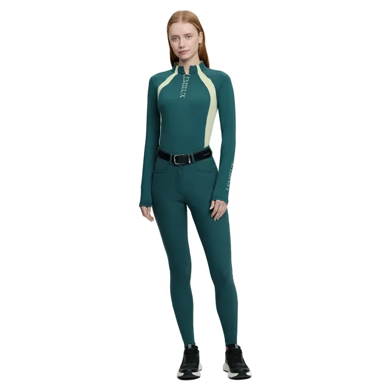 LeMieux Isabelle Full Grip Womens Breeches - Jungle-1