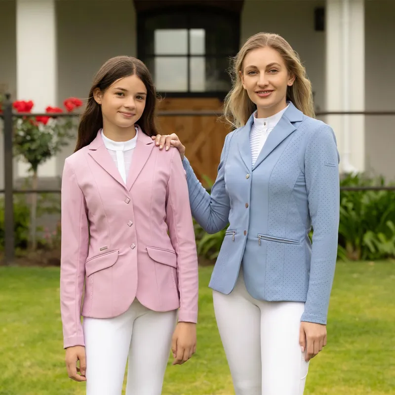 LeMieux Jessica Mesh Womens Show Jacket - Fondant-7
