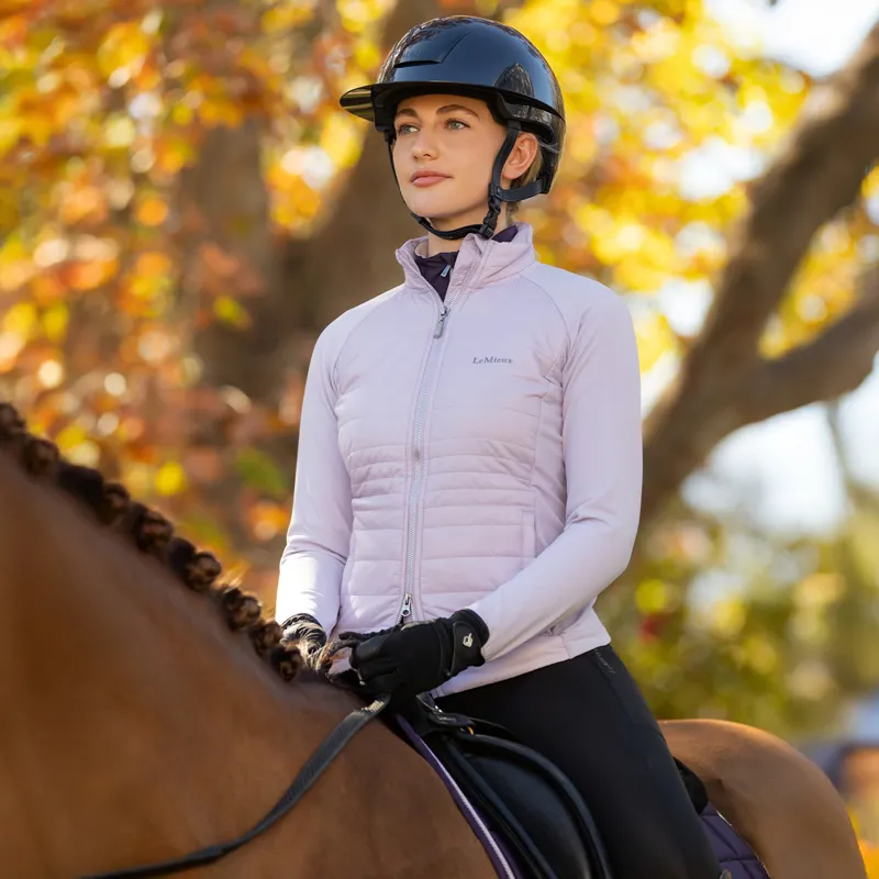 LeMieux Juliette Ladies Quilted Jacket - Lilac-6