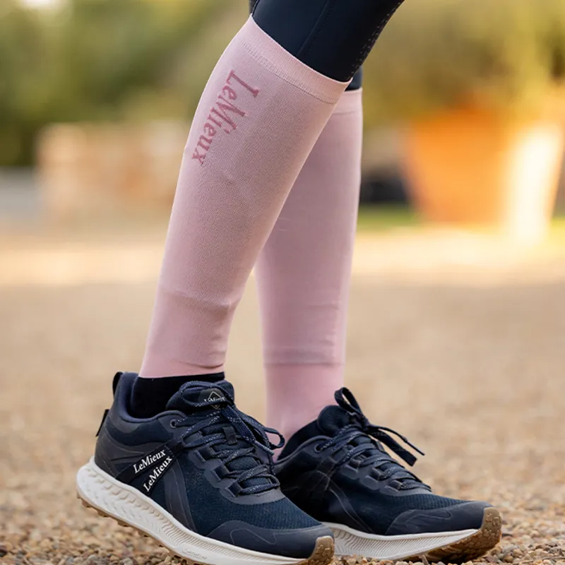 LeMieux Competition Riding Socks 2 Pack - Blossom-3