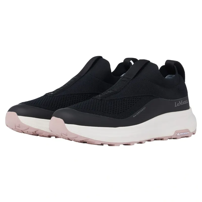 LeMieux Kanta Womens  Slip-On Waterproof Trainers - Black