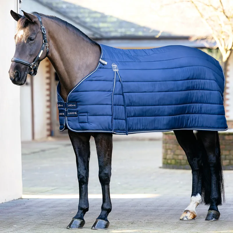 LeMieux Kudos 100g Rug Liner - Navy-3