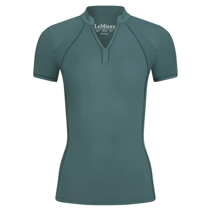 LeMieux Lisa Mesh Womens Short Sleeve Base Layer - Jungle-1