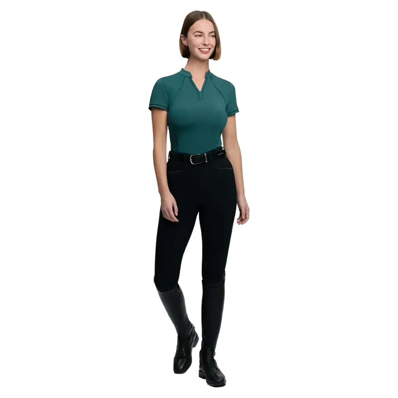 LeMieux Lisa Mesh Womens Short Sleeve Base Layer - Jungle-2
