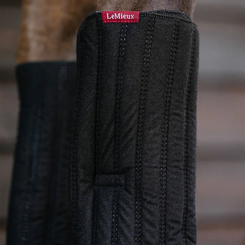 LeMieux Memory Foam Bandage Pads - Black-3
