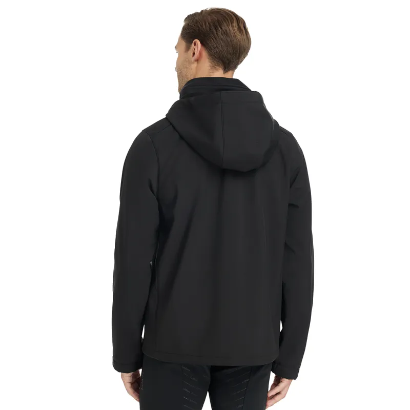 LeMieux Mens Water-Resistant Softshell Jacket - Black-3