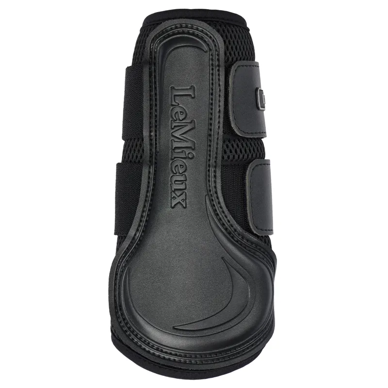 LeMieux Mesh Brushing Boots - Black-1