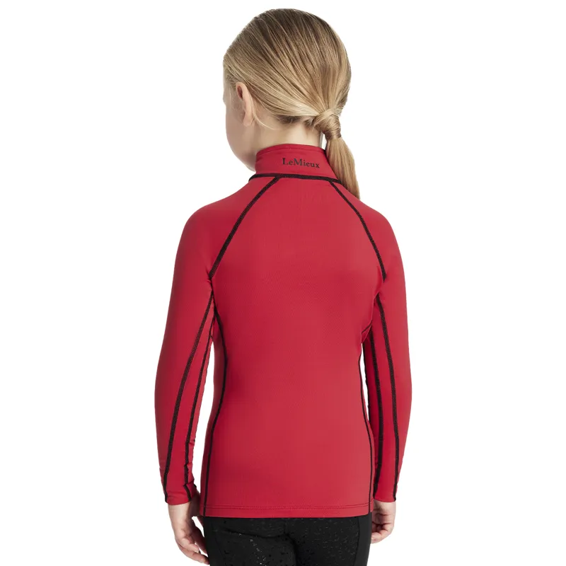LeMieux Mini Classique Junior Base Layer - Chilli-3
