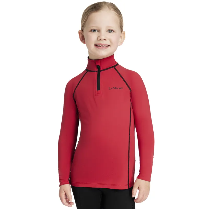 LeMieux Mini Classique Junior Base Layer - Chilli