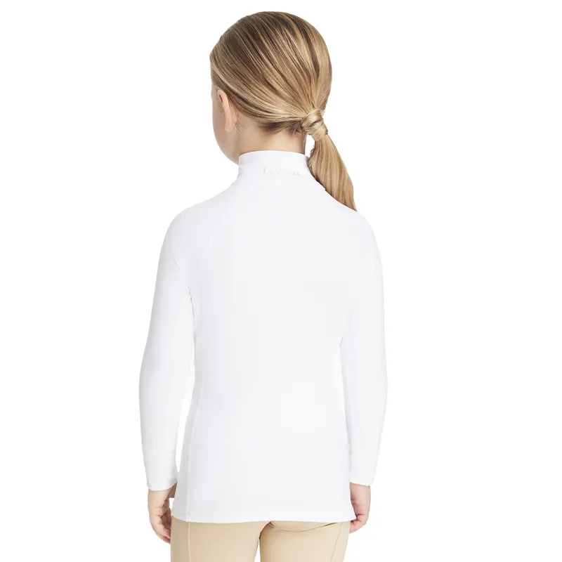 LeMieux Mini Classique Junior Base Layer - White-1