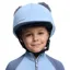 LeMieux Mini Double Pom Hat Silk - Powder Blue