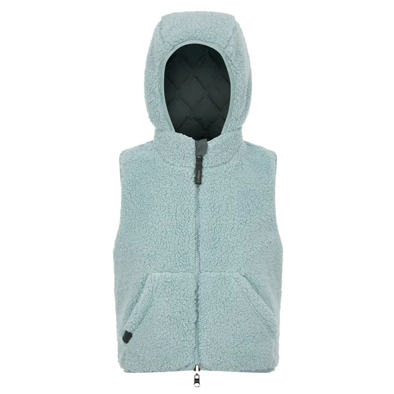 LeMieux Mini Elsie Reversible Gilet - Petrol-2