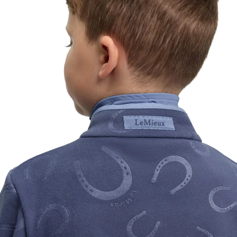 LeMieux Mini Maggie Junior Fleece Jumper - Shadow-4