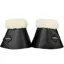 LeMieux Fleece WrapRound Overreach Boots - Black/Natural