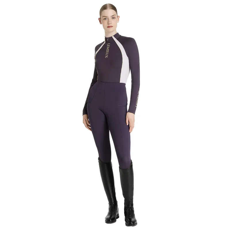 LeMieux Philippa Womens Mesh Base Layer - Juniper-3