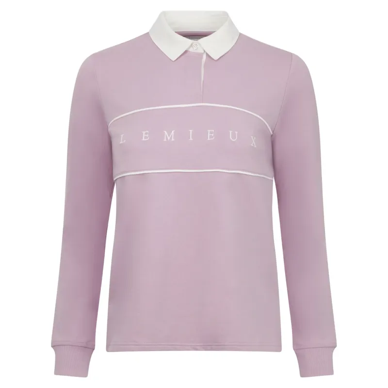 LeMieux Rochelle Womens Rugby Shirt - Fondant-2