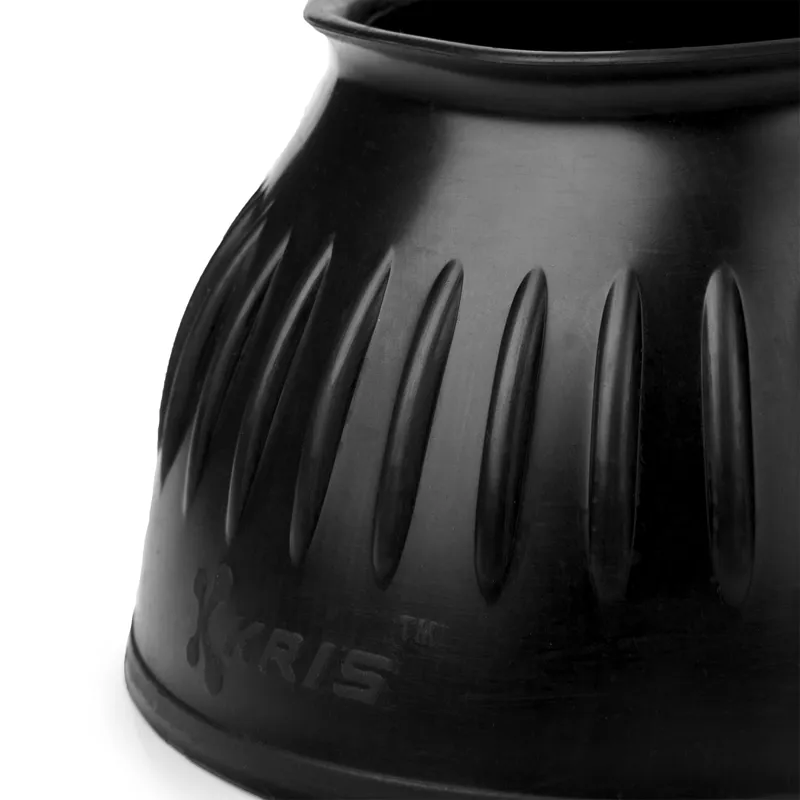 LeMieux Rubber Overreach Boots - Black-3