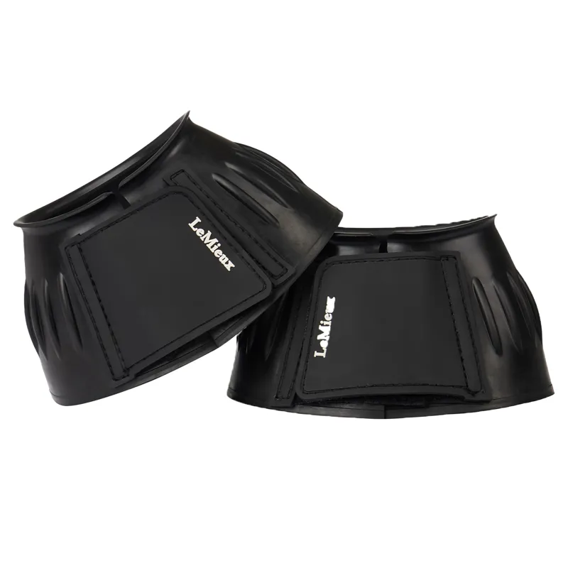 LeMieux Rubber Overreach Boots - Black