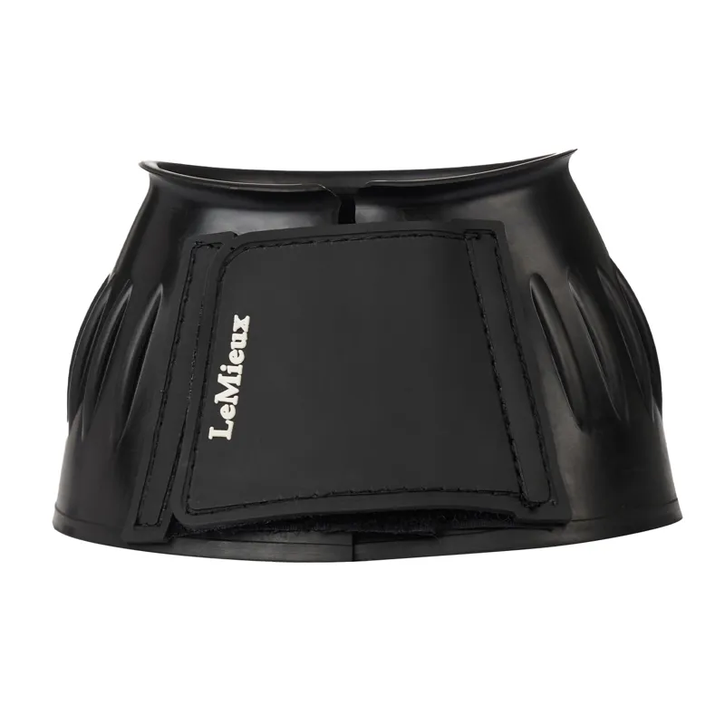 LeMieux Rubber Overreach Boots - Black-1
