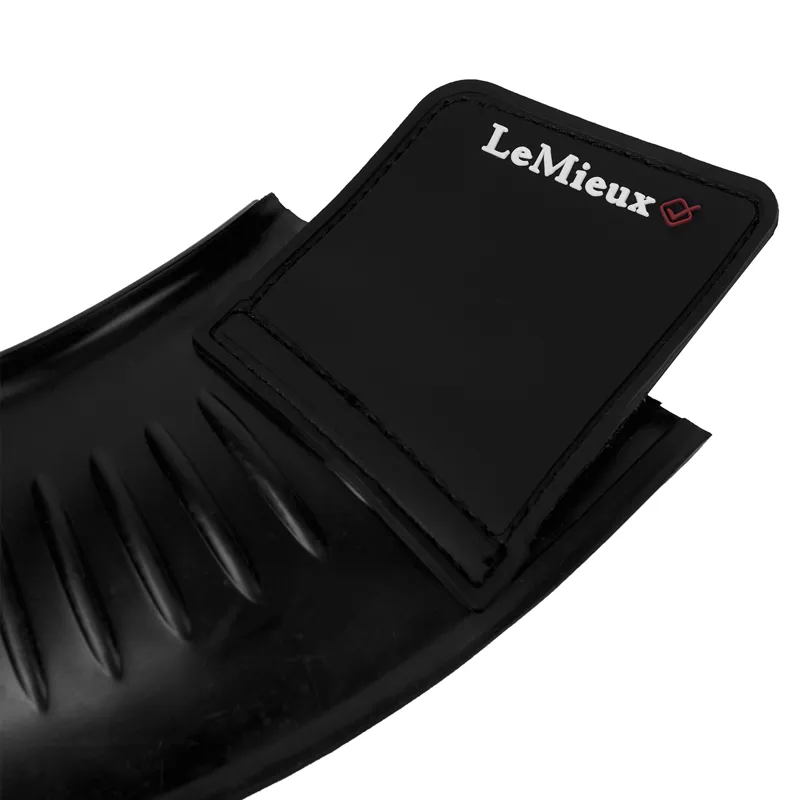 LeMieux Rubber Overreach Boots - Black-4