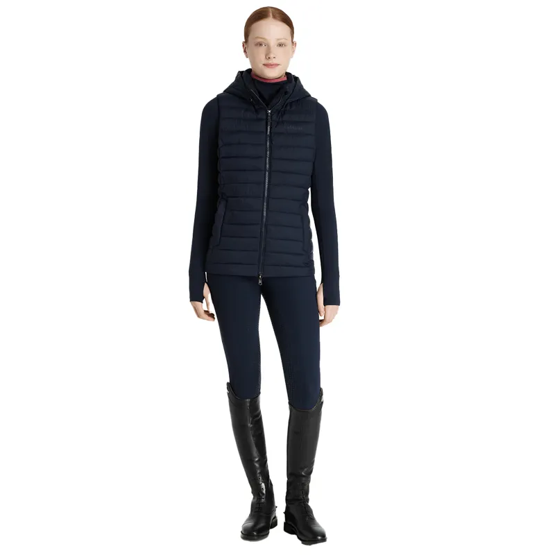 LeMieux Young Rider Ruby Junior Puffer Gilet - Navy-3