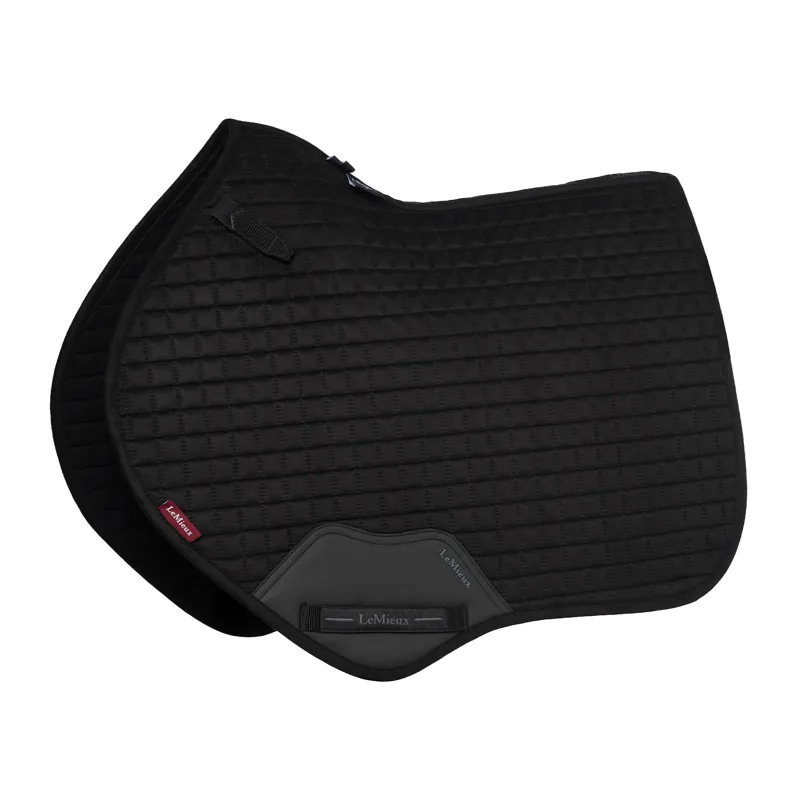 LeMieux Suede Close Contact Saddlecloth - Black