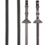 LeMieux Soft Rubber Reins - Havana/Silver