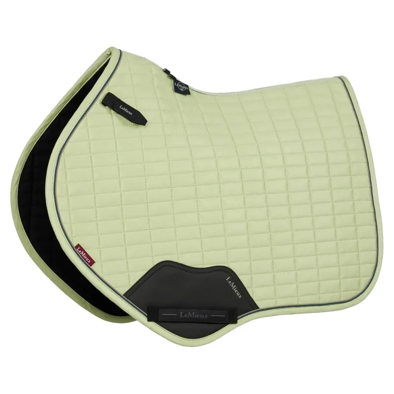 LeMieux Suede Close Contact Saddlecloth - Macaron