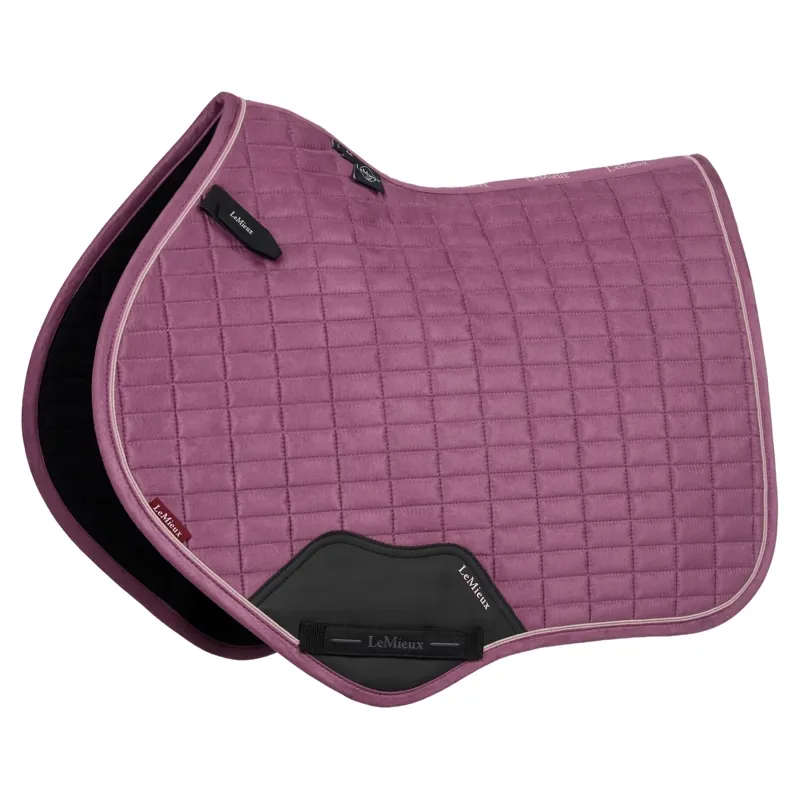 LeMieux Suede Close Contact Saddlecloth - Mallow