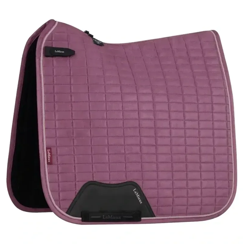 LeMieux Suede Dressage Saddlecloth - Mallow