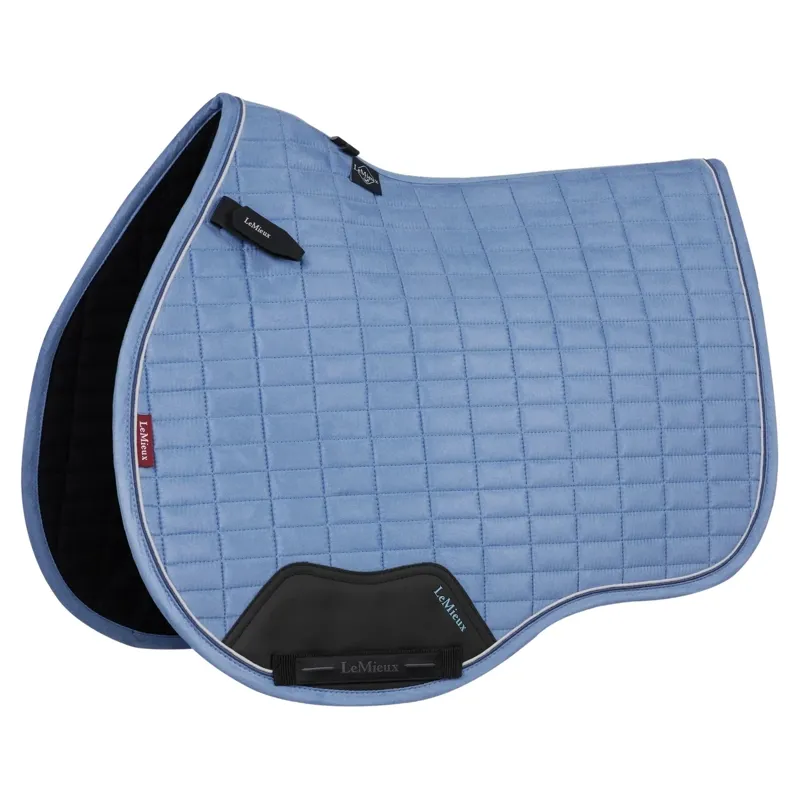 LeMieux Suede GP Saddlecloth - Powder Blue