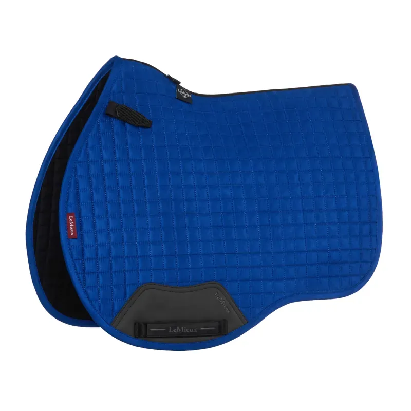 LeMieux Suede GP Saddlecloth - Benetton Blue