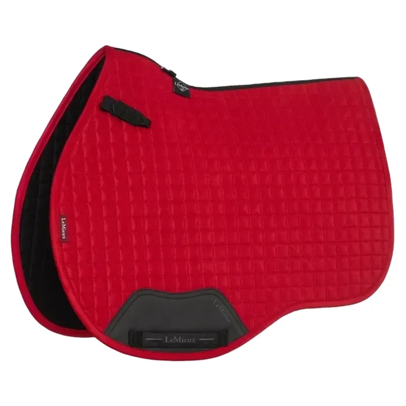 LeMieux Suede GP Saddlecloth - Chilli