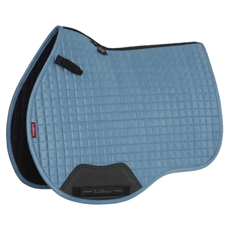 LeMieux Suede GP Saddlecloth - Ice Blue
