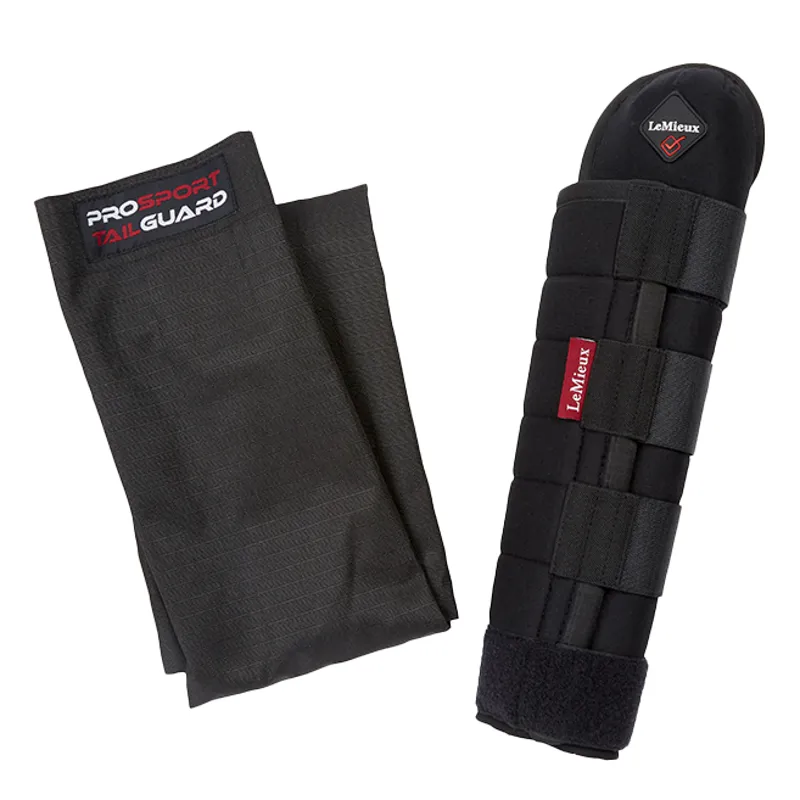 LeMieux Protective Airprene Tail Guard with Bag - Black