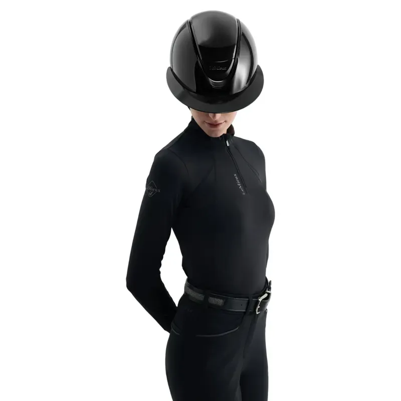 LeMieux Verv Competition Helmet - Gloss Black - IN-STORE ONLY-2