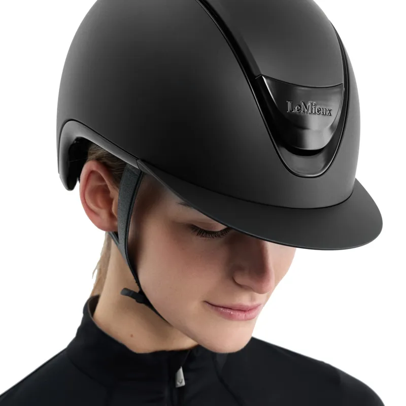 LeMieux Verv Competition Helmet - Matte Black - IN-STORE ONLY-3