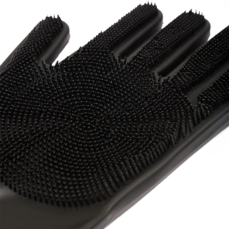 LeMieux Long-sleeved Waterproof Washing Glove  - Black-1
