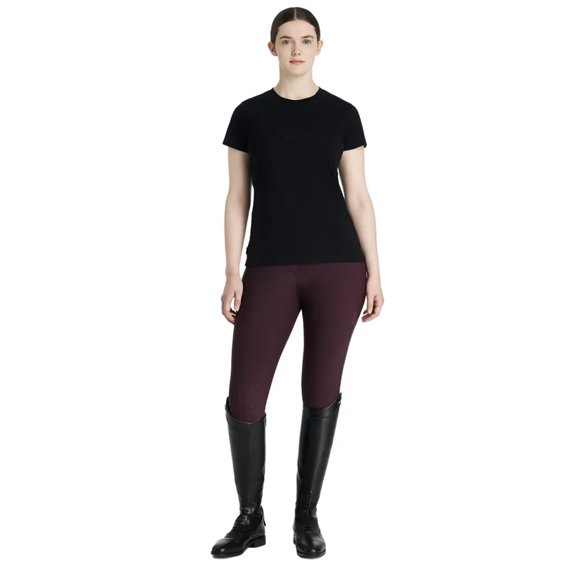 LeMieux Classique Sparkle Womens T-Shirt - Black-2