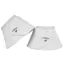 LeMieux WrapAround Leather Overreach Boots - White