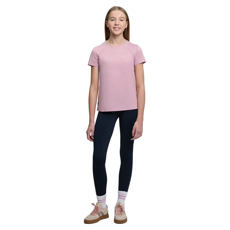 LeMieux Young Rider Sports T-Shirt - Fondant-3