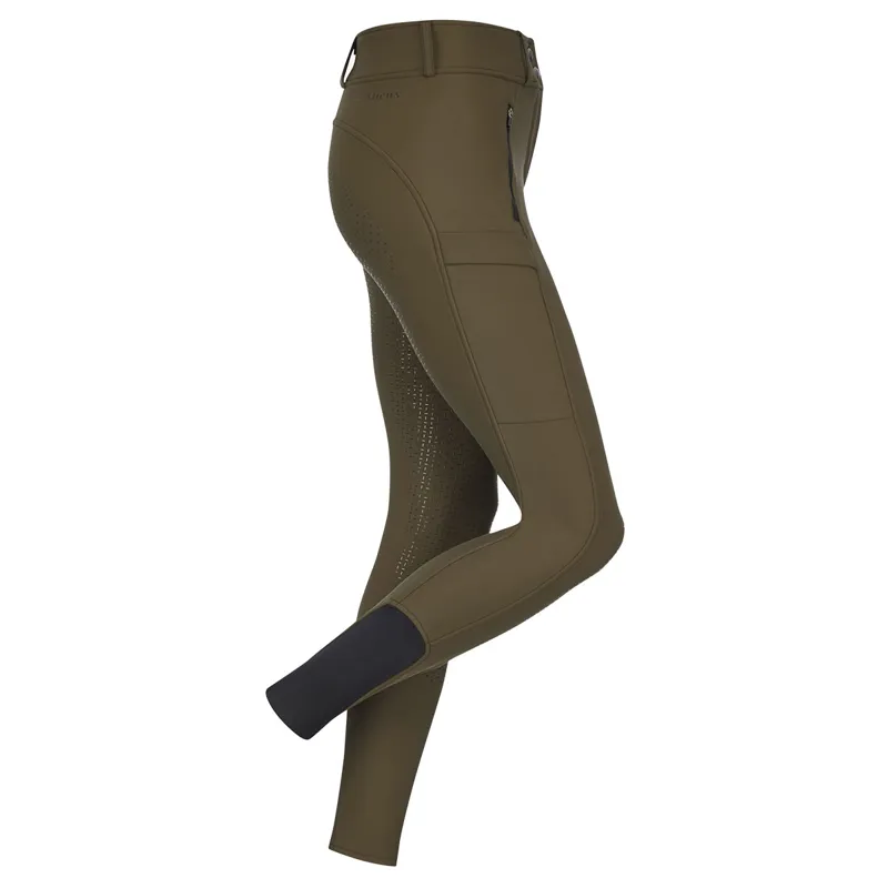 LeMieux DryTex Waterproof Full Grip Womens Winter Breeches - Alpine-1