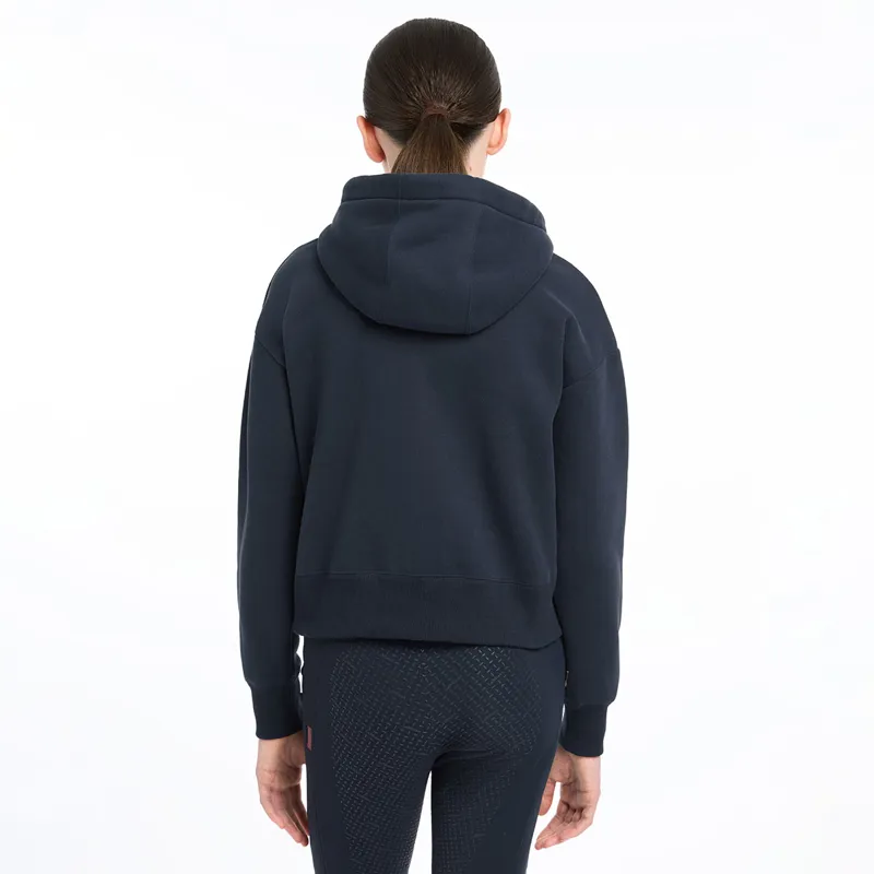 LeMieux Young Rider Hettie Quarter Zip Junior Hoodie - Navy-4