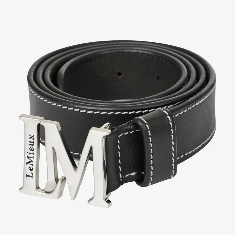 LeMieux Monogram Belt - Black