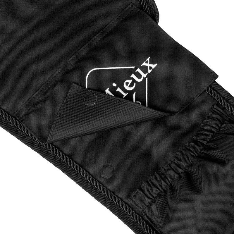 LeMieux Vector Stirrup Cover - Black-1